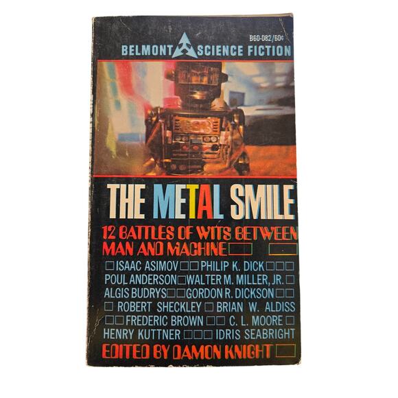 The metal smile by Isaac Asimov and others Belmont science fiction - Picture 1 of 6